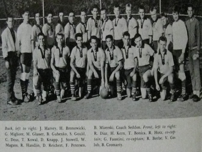 Soccer Team Photo 1962